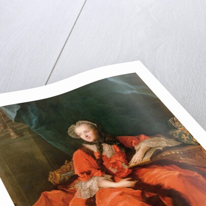 Portrait of Maria Leszczynska 1762 by Jean-Marc Nattier