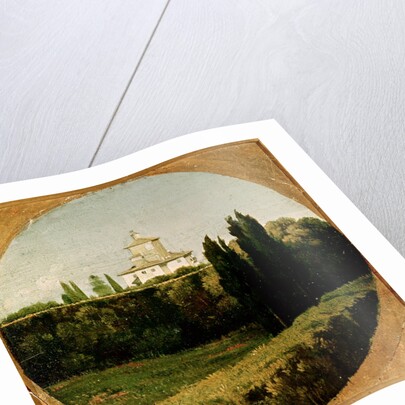 View of the Villa Medici, Rome by Jean Auguste Dominique Ingres