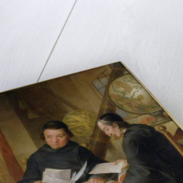 P.P. Leseur and Francois Jacquier in Rome, 1772 by Louis Gabriel Blanchet