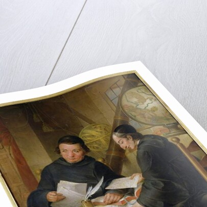 P.P. Leseur and Francois Jacquier in Rome, 1772 by Louis Gabriel Blanchet