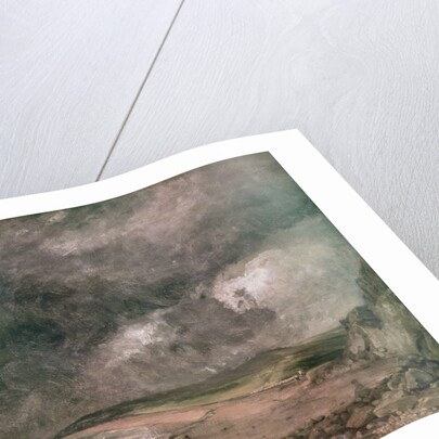 Weymouth Bay with Approaching Storm, 1818 by John Constable