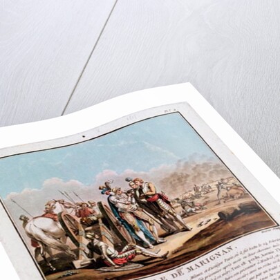 Episode of the Battle of Marignan, 14th September 1515, 1790 by Desfontaines