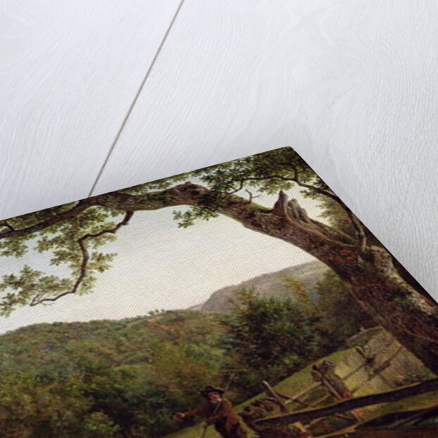 Haymakers Picnicking in a Field by Jean Louis De Marne