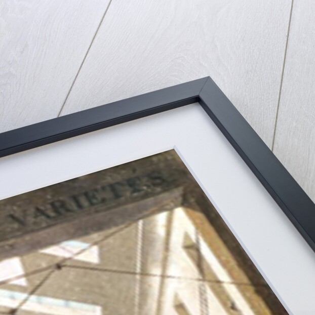 The Passage des Varietes, Paris by French School