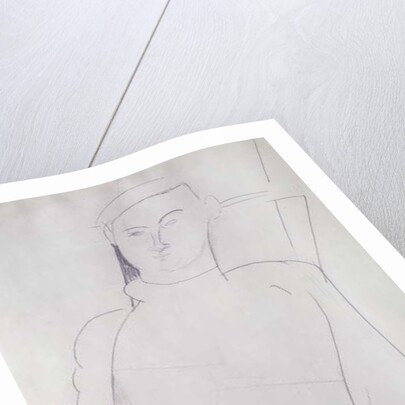 Jacques Lipchitz c.1917 by Amedeo Modigliani