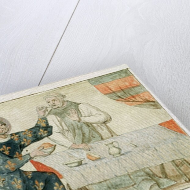 St. Louis feeding a miserly monk by Nicolas Claude Fabri de Peiresc