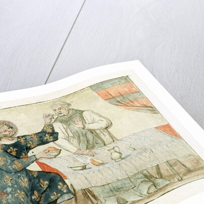 St. Louis feeding a miserly monk by Nicolas Claude Fabri de Peiresc