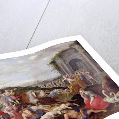 The Slaves and the Furies of Love by Frans II the Younger Francken