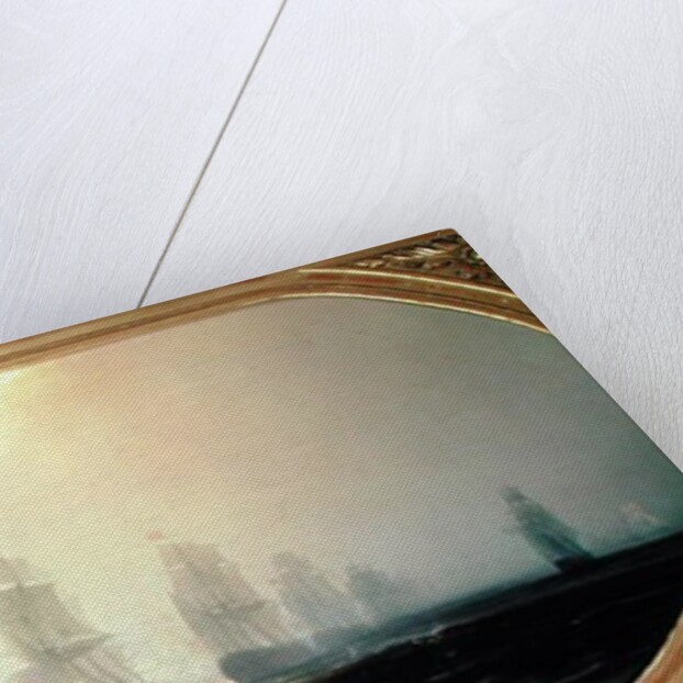 Naval Battle in Chesapeake Bay, 3rd September 1781, 1848 by Jean Antoine Theodore Gudin