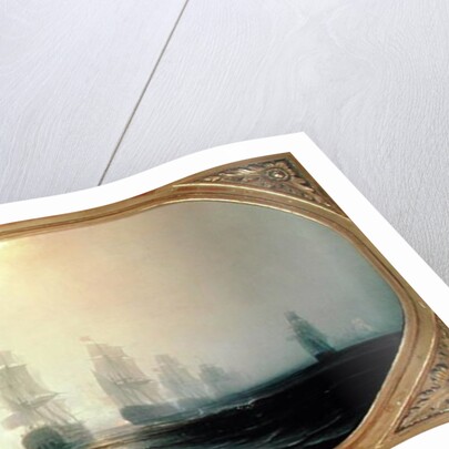 Naval Battle in Chesapeake Bay, 3rd September 1781, 1848 by Jean Antoine Theodore Gudin