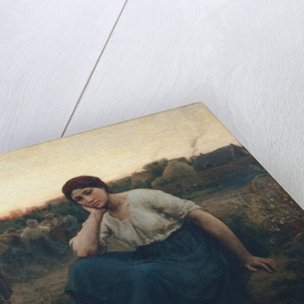 Evening, 1860 by Jules Breton