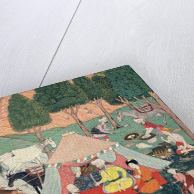 Encampment of a Prince by Turkish School