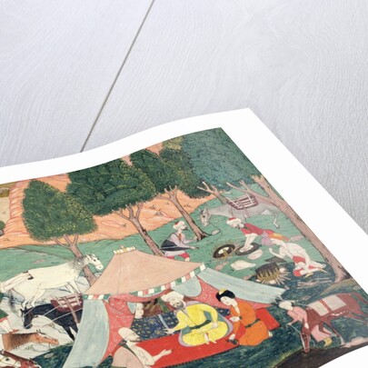 Encampment of a Prince by Turkish School