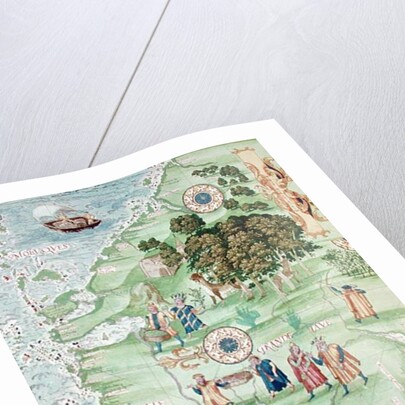 Fol.32v The Spice Trade in the Moluccas by Guillaume Le Testu