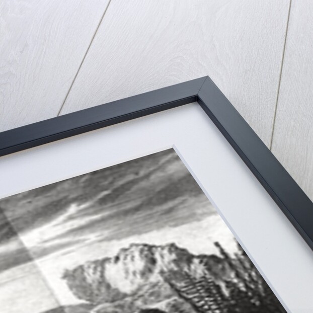 Construction of the 'Griffon' of Rene Robert Cavelier de la Salle on the shore of Lake Erie by Netherlandish School