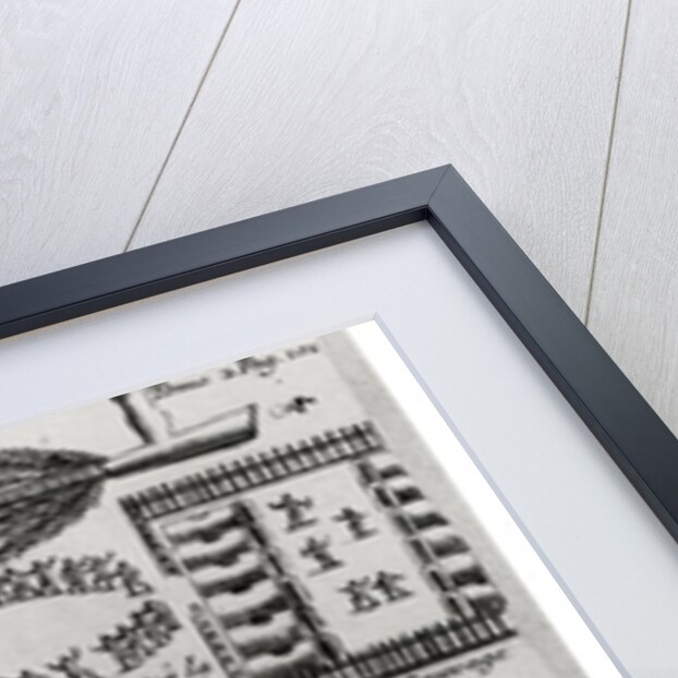 Peace pipe dance of the Iroquois by French School