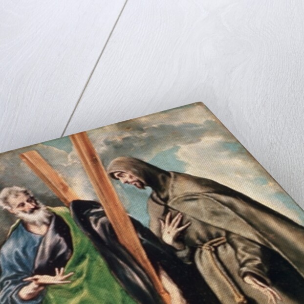 SS. Andrew and Francis of Assisi, after 1576 by El Greco