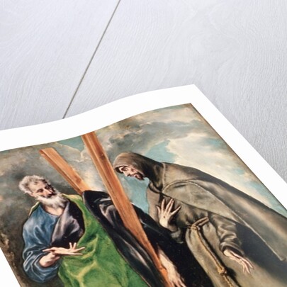 SS. Andrew and Francis of Assisi, after 1576 by El Greco