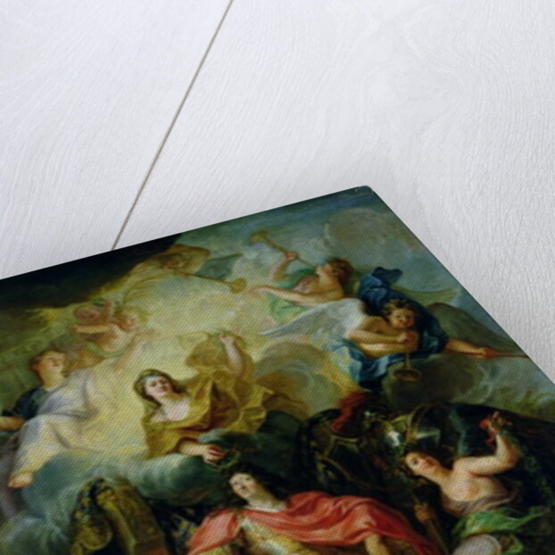 Louis XIV Crowned by Glory, c.1686 by Antoine Coypel