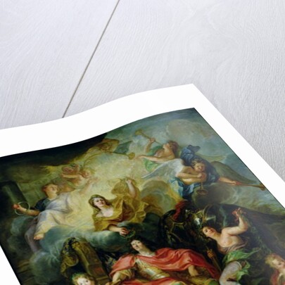 Louis XIV Crowned by Glory, c.1686 by Antoine Coypel