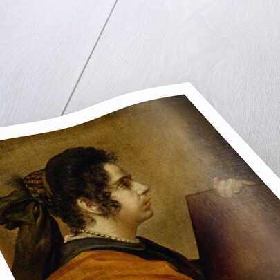 Portrait presumed to be Juana Pacheco as a Sibyl by Diego Rodriguez de Silva y Velazquez