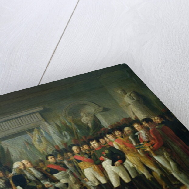 Napoleon I Receiving the Deputies of the Conservative Senate at the Royal Palace in Berlin, 19th November 1806 by Rene Theodore Berthon