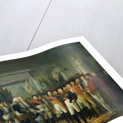 Napoleon I Receiving the Deputies of the Conservative Senate at the Royal Palace in Berlin, 19th November 1806 by Rene Theodore Berthon