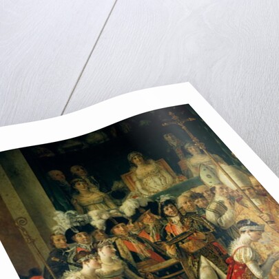 The Consecration of the Emperor Napoleon and the Coronation of the Empress Josephine by Pope Pius VII, 2nd December 1804 by Jacques Louis David