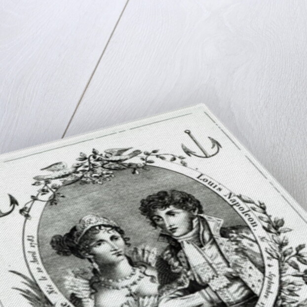 Hortense de Beauharnais and Louis-Napoleon Bonaparte by French School