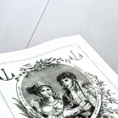 Hortense de Beauharnais and Louis-Napoleon Bonaparte by French School