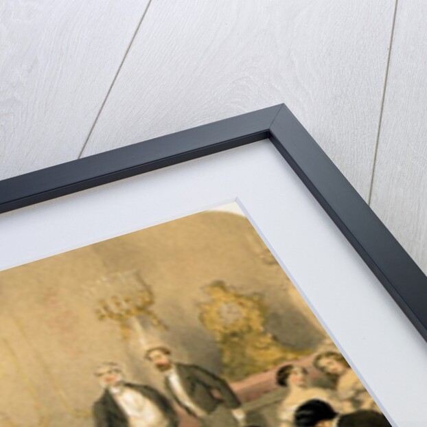 Concert at the Chausee d'Antin by Henri de Montaut