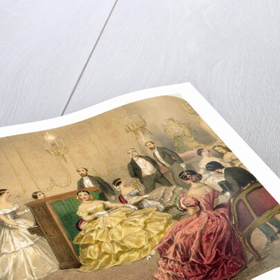 Concert at the Chausee d'Antin by Henri de Montaut