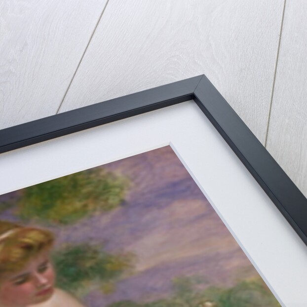 Seated Bather in a Landscape or, Eurydice, 1895-1900 by Pierre Auguste Renoir