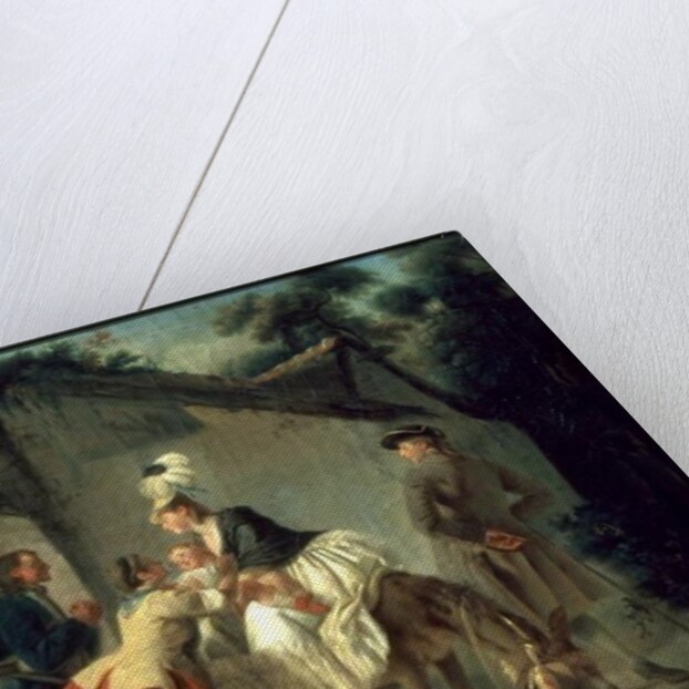 Farewell to the Nursemaid, 1777 by Etienne Aubry