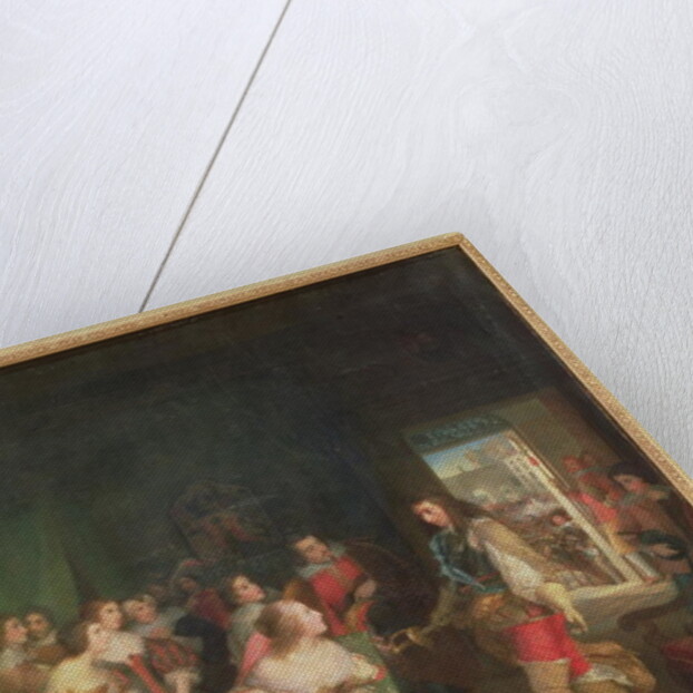 Meeting Between Louis II de Bourbon and Anne-Marie-Louise d'Orleans Duchess of Montpensier in 1652 by Sophie Rude