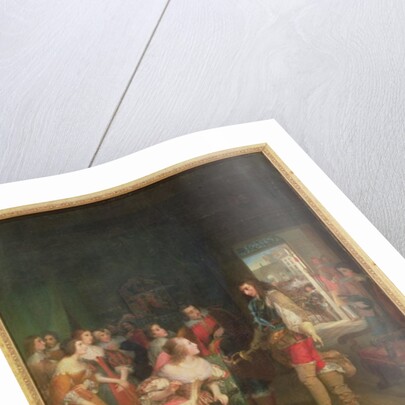 Meeting Between Louis II de Bourbon and Anne-Marie-Louise d'Orleans Duchess of Montpensier in 1652 by Sophie Rude