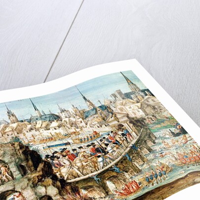 The Royal Entry Festival of Henri II into Rouen, 1st October 1550 by French School