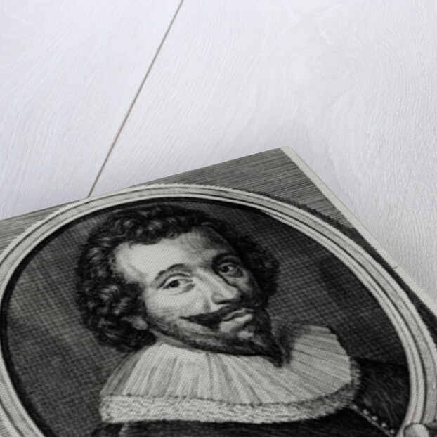 Portrait of Theophile de Viau by Etienne Jehandier Desrochers