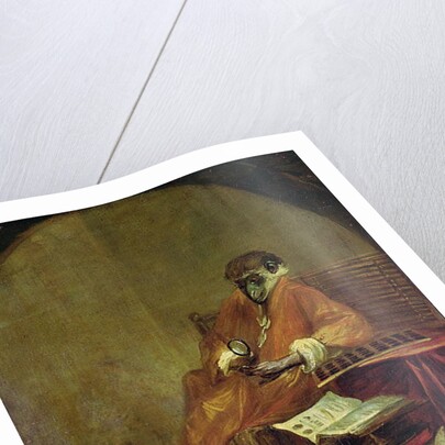 The Monkey Antiquarian, 1740 by Jean-Baptiste Simeon Chardin