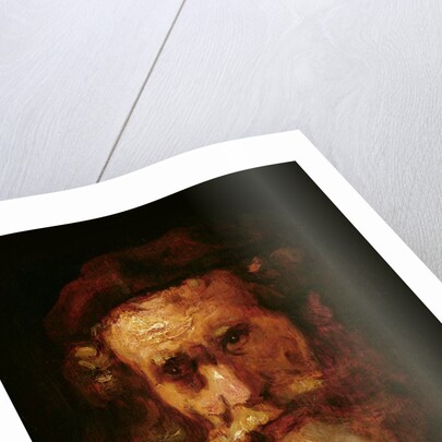 A Rabbi by Rembrandt Harmensz. van Rijn