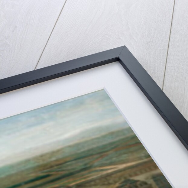 View of Versailles from the Place d'Armes by French School