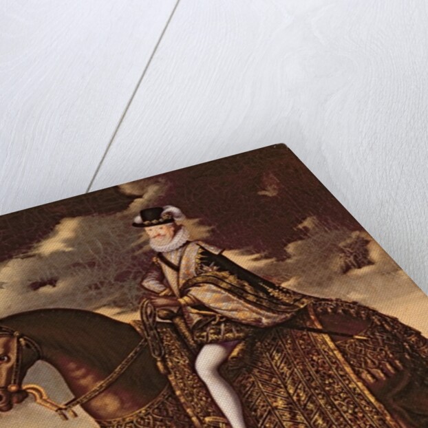 Equestrian Portrait of Henri IV by French School