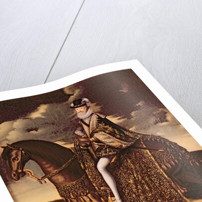 Equestrian Portrait of Henri IV by French School