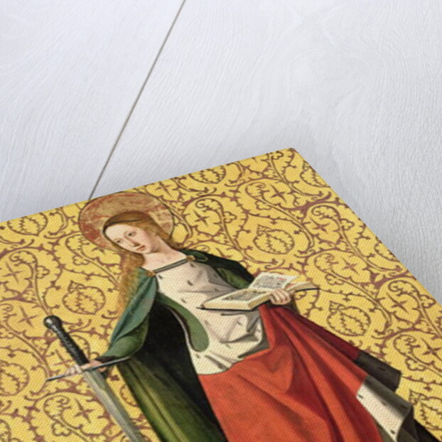 St. Catherine of Alexandria by Josse Lieferinxe