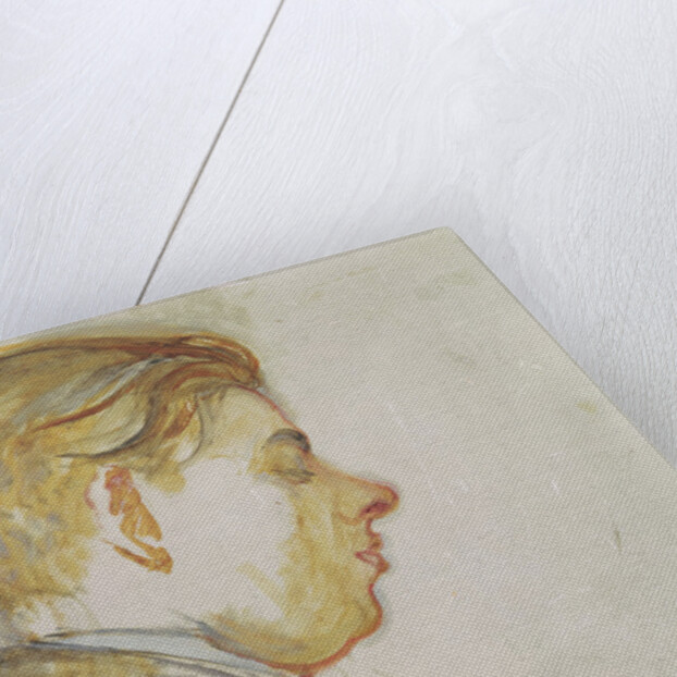 Study for a Portrait of Francis Poulenc 19th July 1920 by Jacques-Emile Blanche