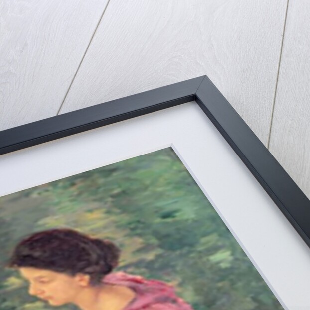The Swim, or Two Mothers and Their Children on a Boat by Mary Stevenson Cassatt