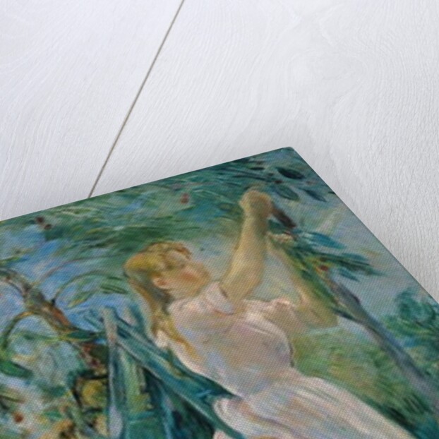 The Cherry Picker 1891 by Berthe Morisot