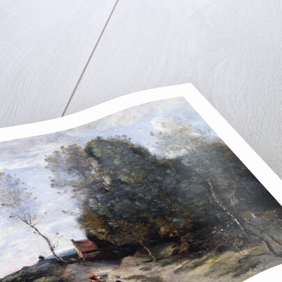 The Road by Jean Baptiste Camille Corot