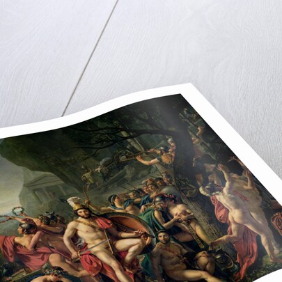 Leonidas at Thermopylae, 480 BC, 1814 by Jacques Louis David