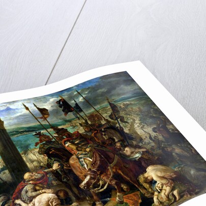 Entry of the Crusaders in Constantinople, 1840 (oil on canvas by Ferdinand Victor Eugene Delacroix